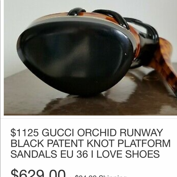 Gucci Orchid platform - Picture 6 of 8